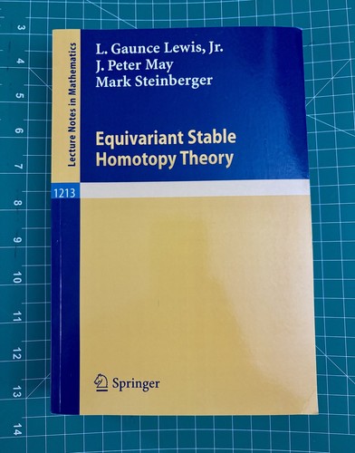Equivariant stable homotopy - equivariant,