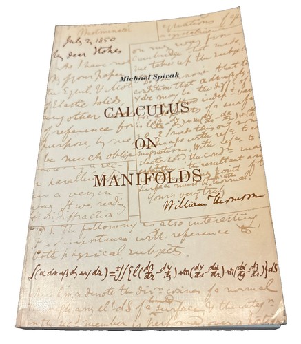 Calculus manifolds modern - manifolds,