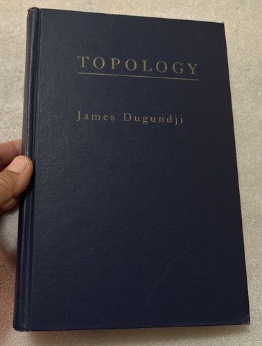 Topology james dugundji - topology,