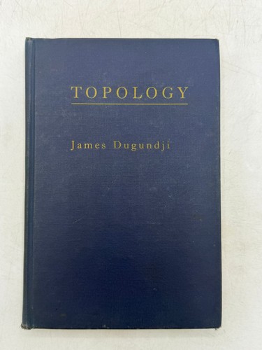 Topology james dugundji - topology,