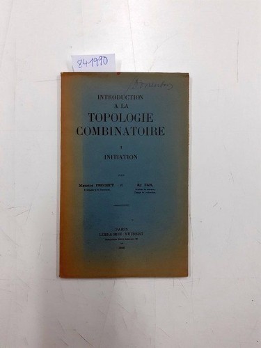 Introduction topologie - introduction, la