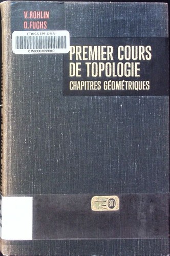Premier cours topologie - premier, de