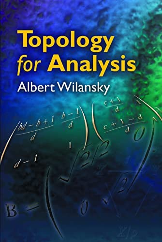 Topology for analysis - for,