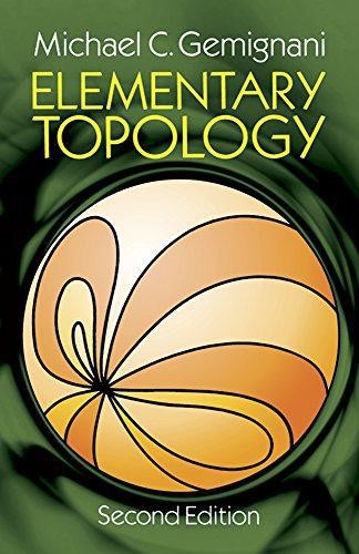 Elementary topology second - elementary, topology: